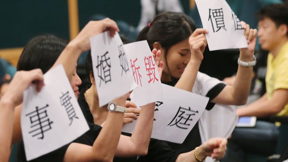 Don't rush into recognition for samesex marriage in Hong Kong South