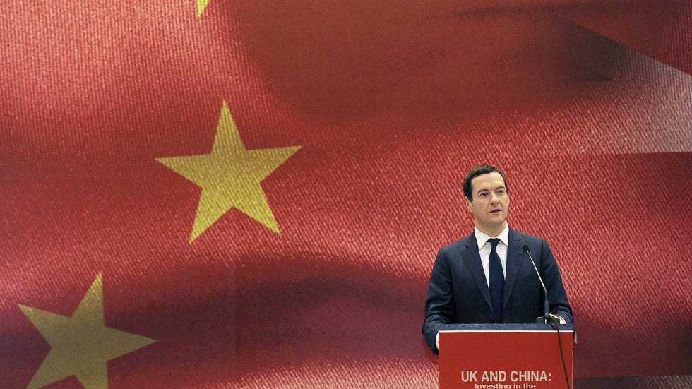 Image result for Man on a trade mission: Chancellor George Osborne addresses the Asian Financial Forum in Hong Kong earlier this week.