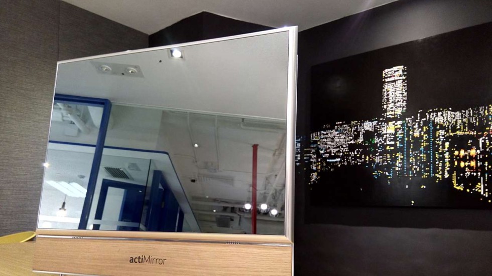Hong Kong company ready to sell interactive mirrors aimed at boosting