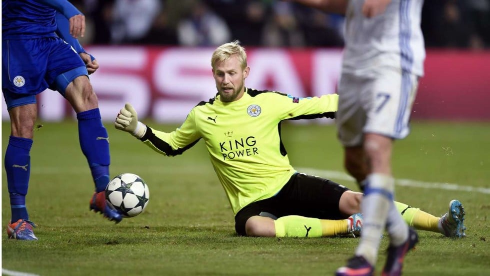 Image result for kasper schmeichel 2016-17