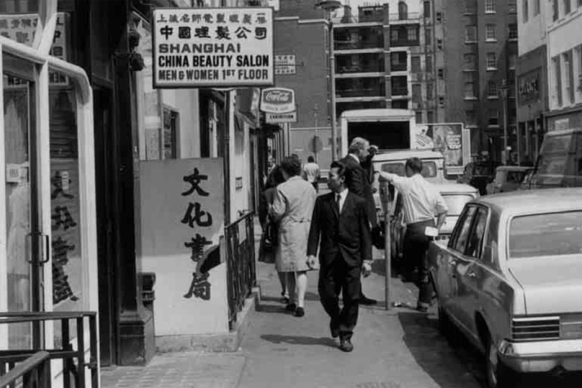 Gerrard Street, in London’s Chinatown, on July 14, 1969.