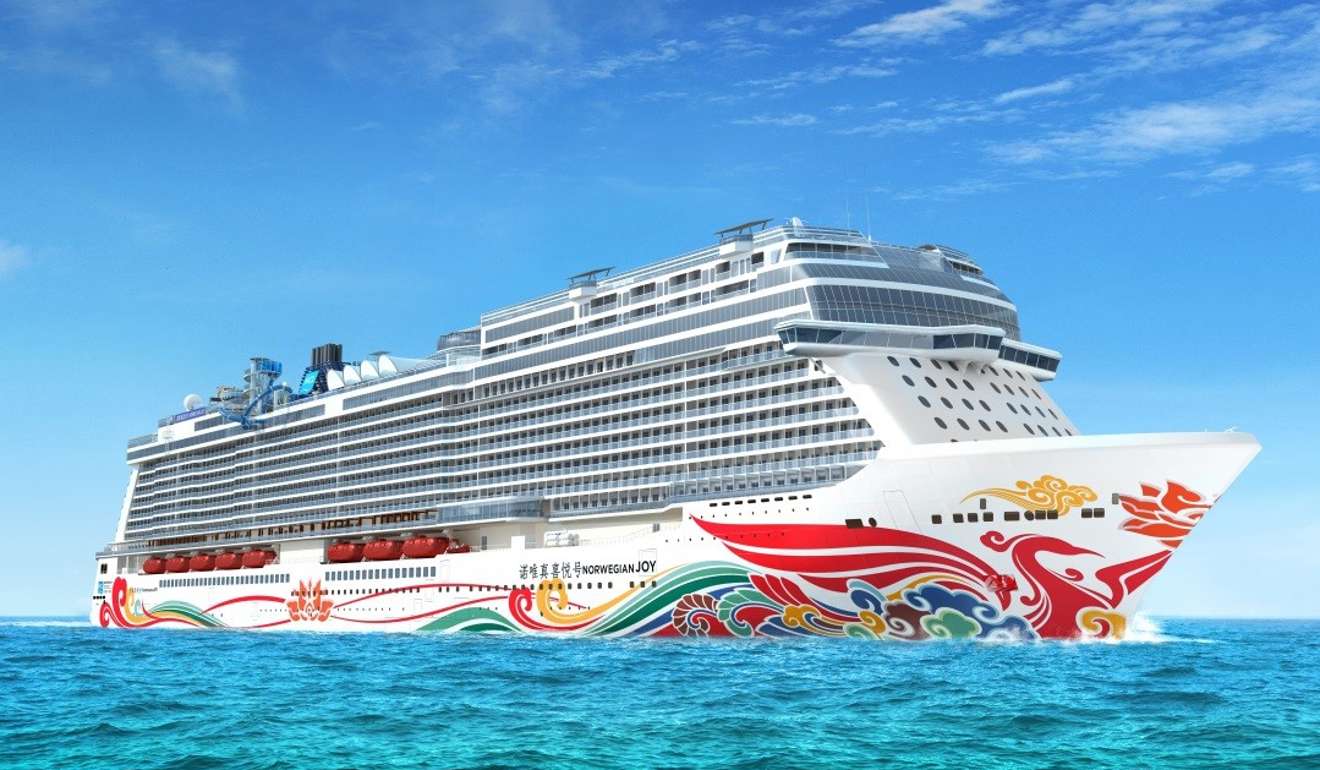 The Norwegian Joy cruise ship is home to a Ferrari race track