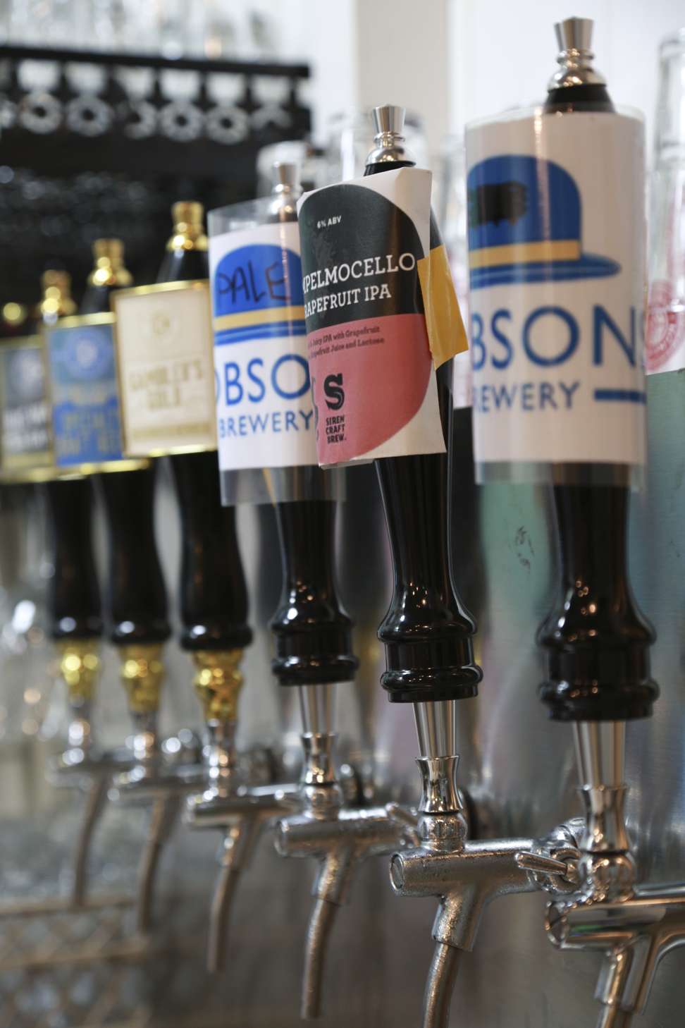 Choose from six draught beers at 99 Bottles. Photo: James Wendlinger