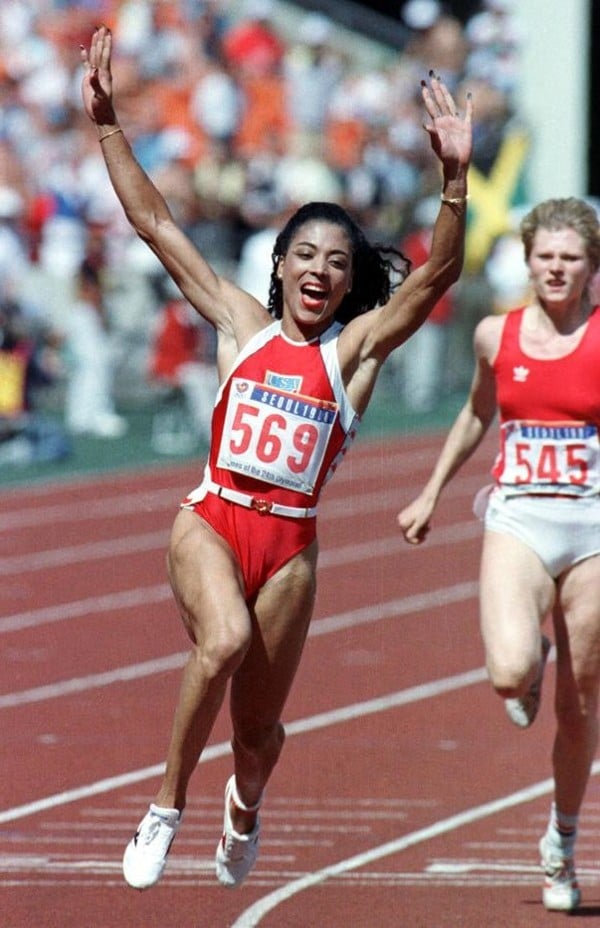 Griffith Joyner’s feats were sometimes viewed with suspicion following her retirement. Photo: Reuters