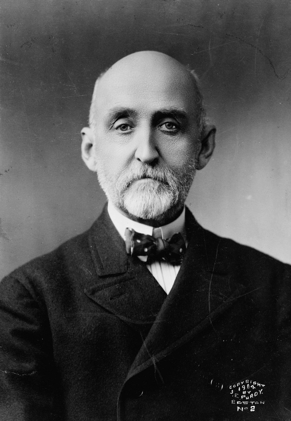 Captain Alfred Thayer Mahan, whose strategic writings were admired by President Theodore Roosevelt.