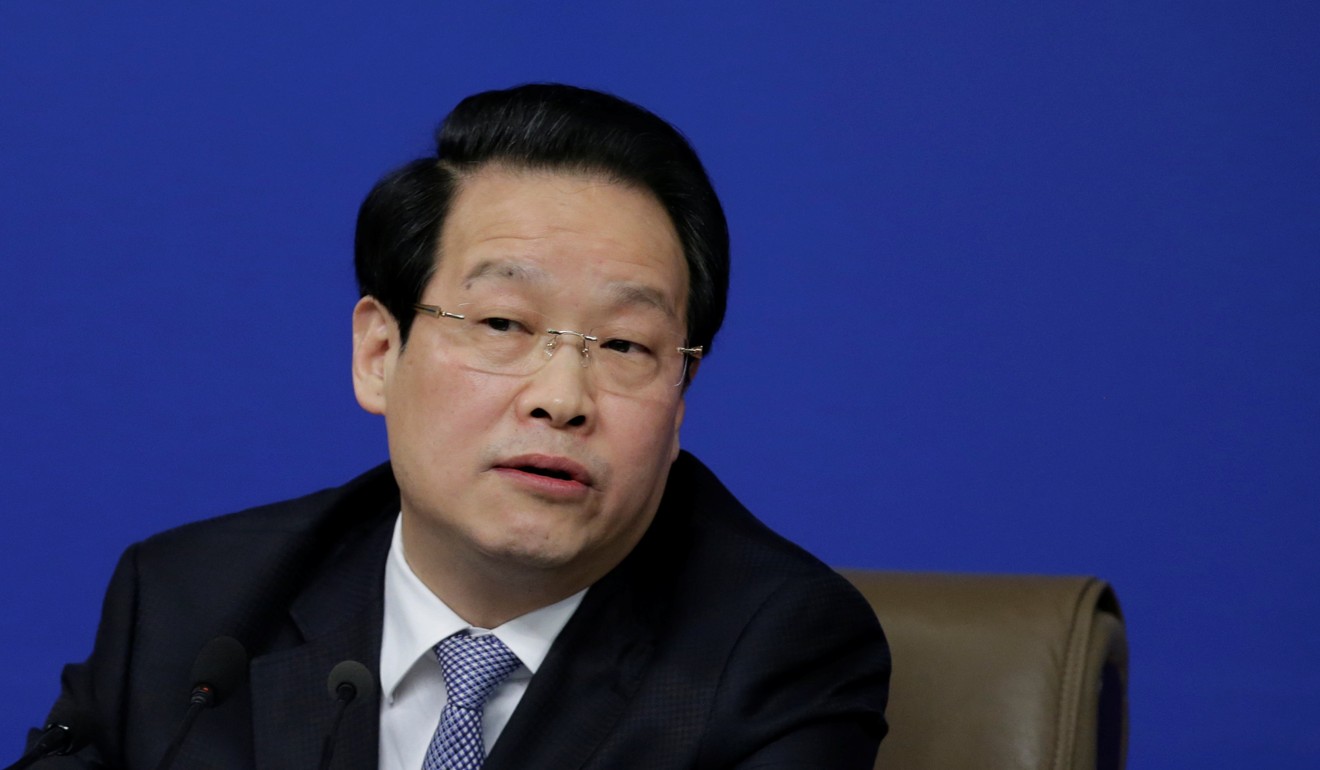 In April, Xiang Junbo was removed as chairman of China Insurance Regulatory Commission. Photo: Reuters