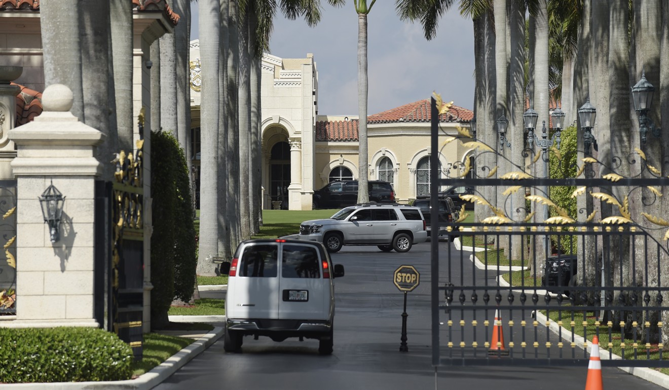 US President Donald Trump seems more relaxed hosting summits at his Mar-a-Lago resort in Florida. Photo: AP