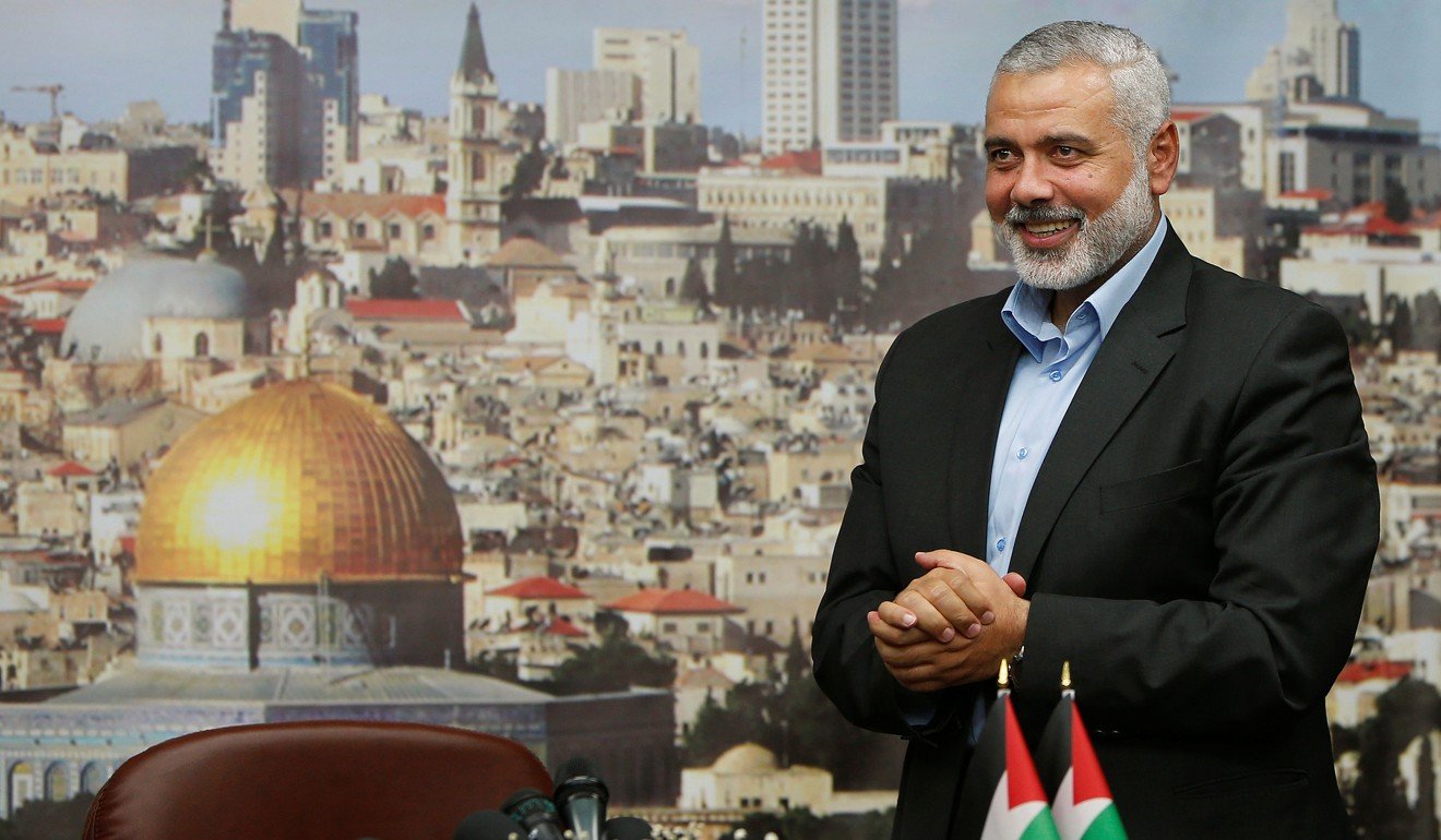 Hamas elects former Palestinian prime minister Haniyeh as new political ...