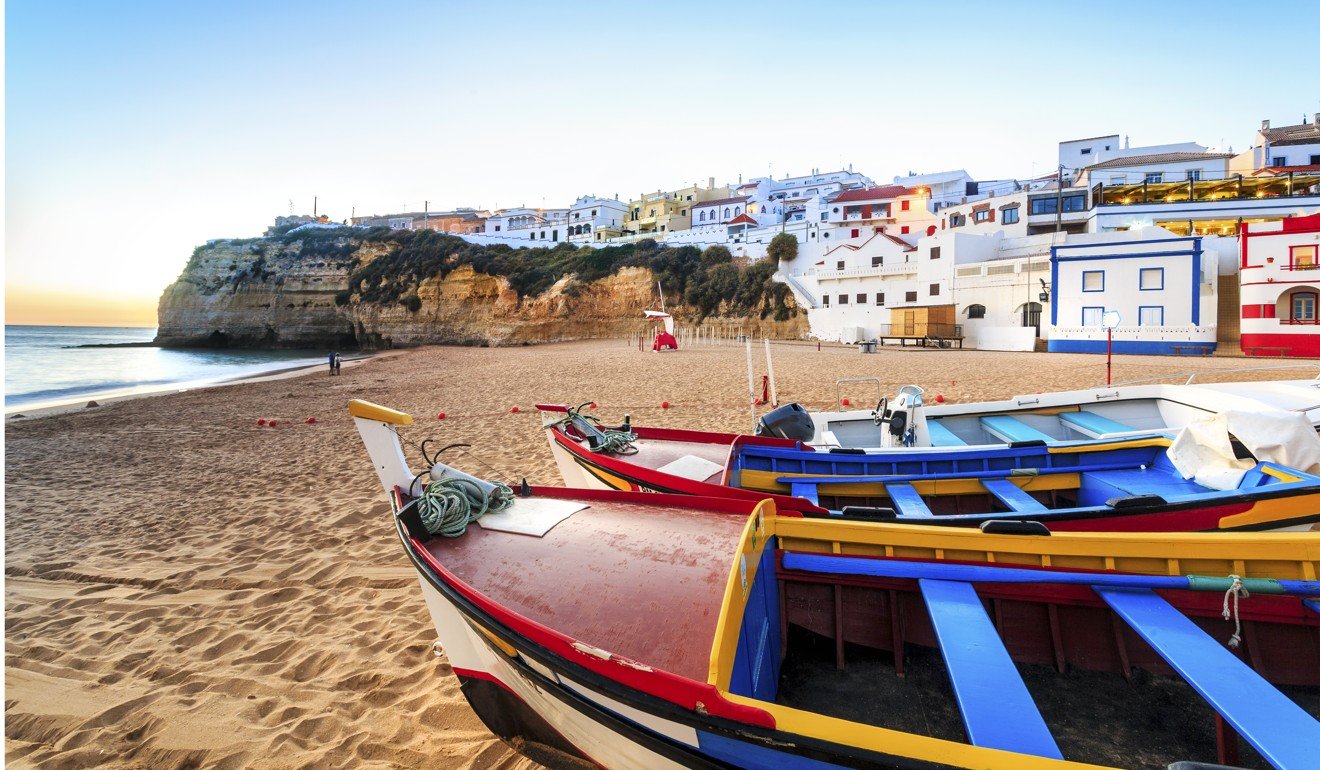 Carvoeiro, in the Algarve, Portugal.