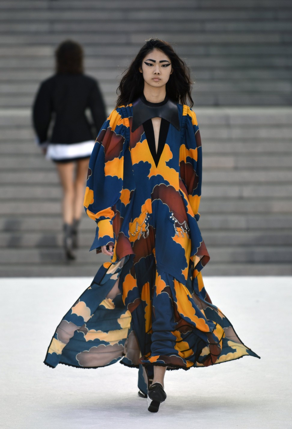 Nicolas Ghesquiere’s cruise show for Louis Vuitton at the Miho Museum in Kyoto. Photo: EPA