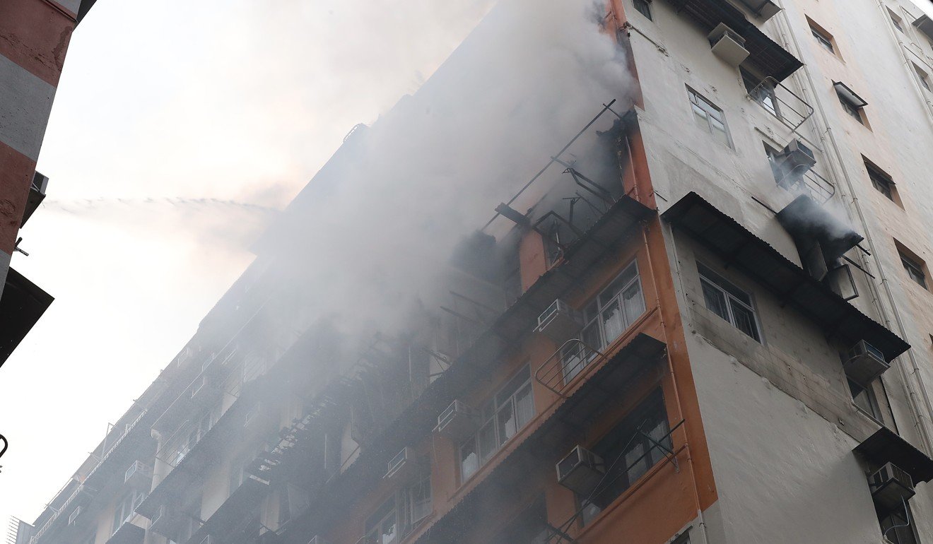 Fire Hits Hong Kong Residential Block, Injuring Two As 130 Others 