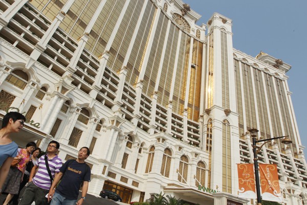 The Galaxy Macau Hotel in Macau. Photo: Sam Tsang