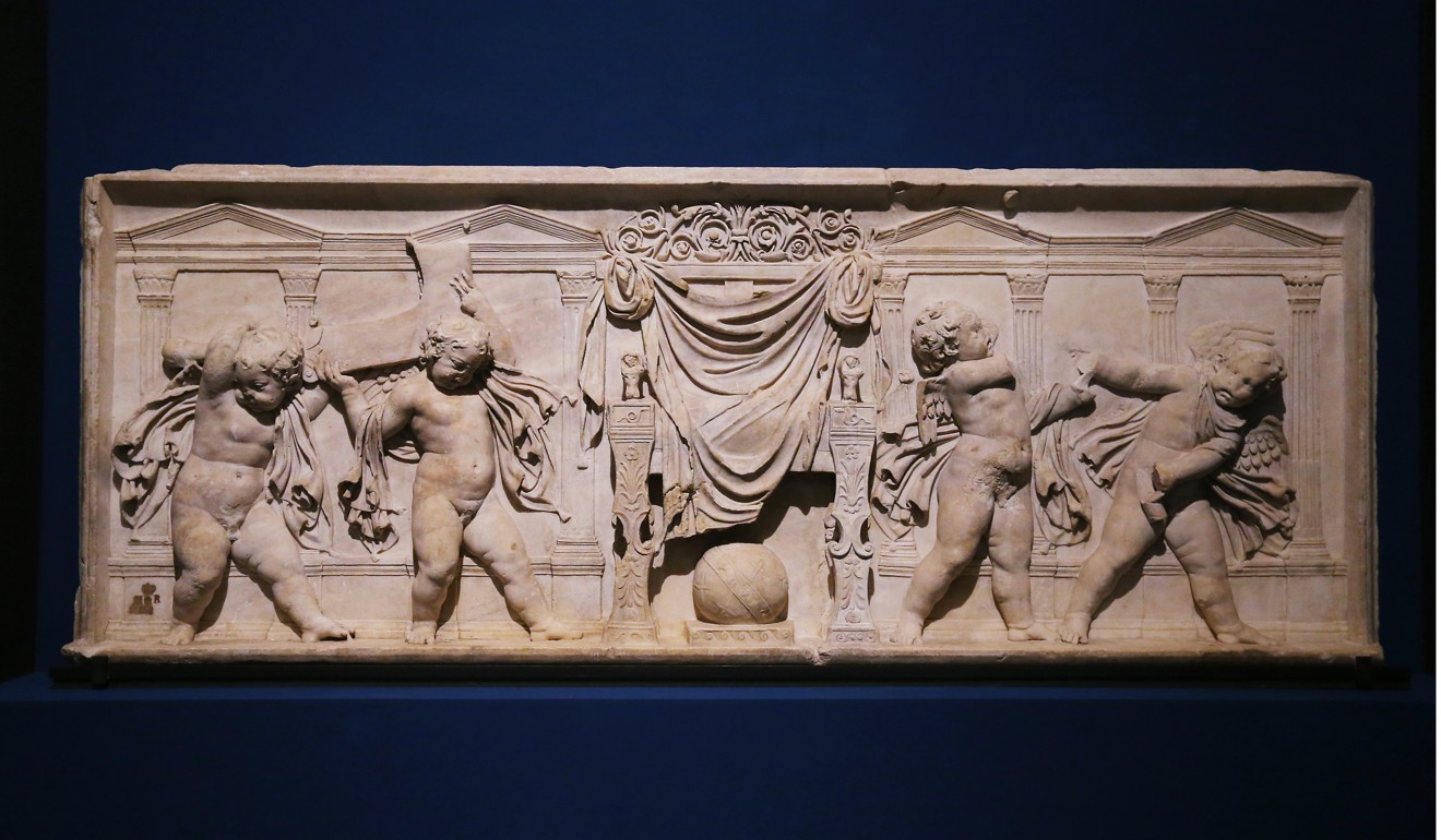 ‘The Throne of Saturn’ relief. Photo: Dickson Lee
