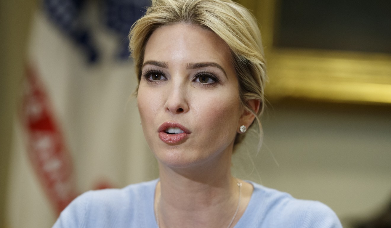 Ivanka Trump says she has dropped the daily running of her clothing brand after she became a presidential adviser. Photo: AP