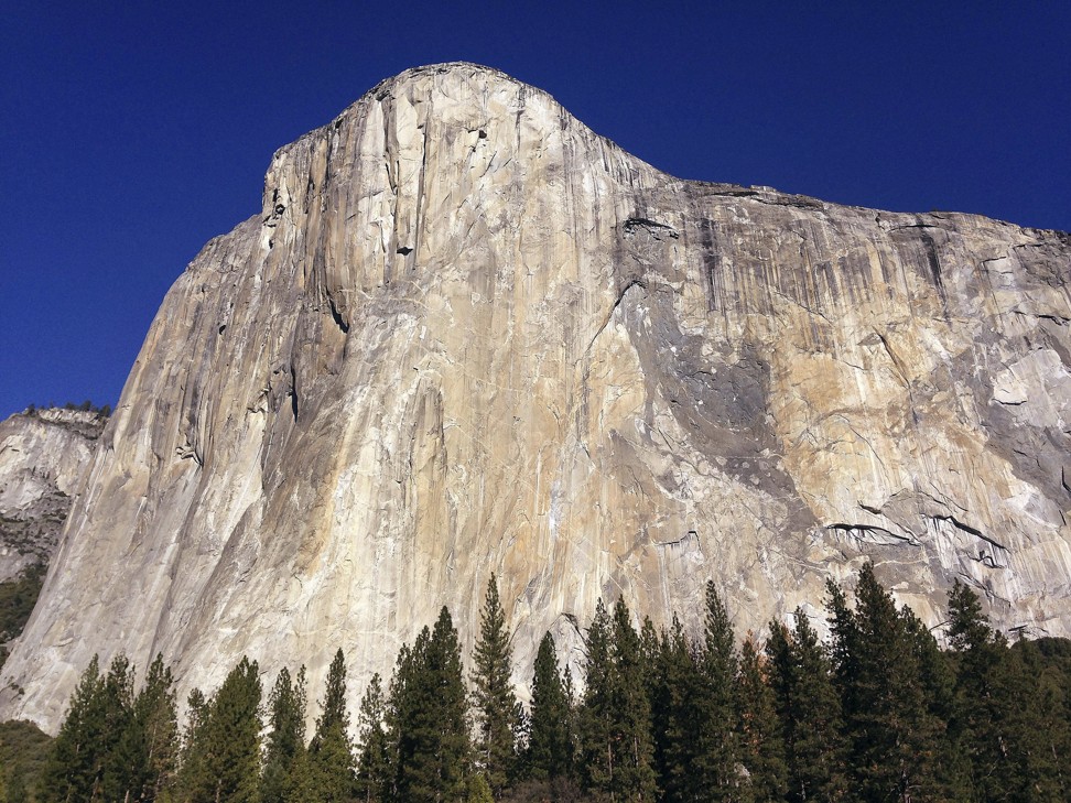 El Capitan in Yosemite National Park, California. Photo: AP
