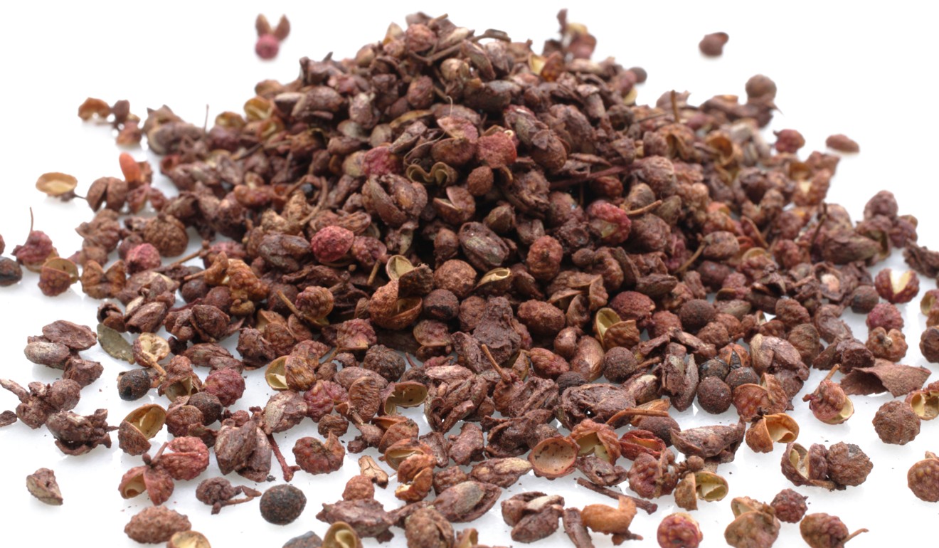 Sichuan peppercorns.