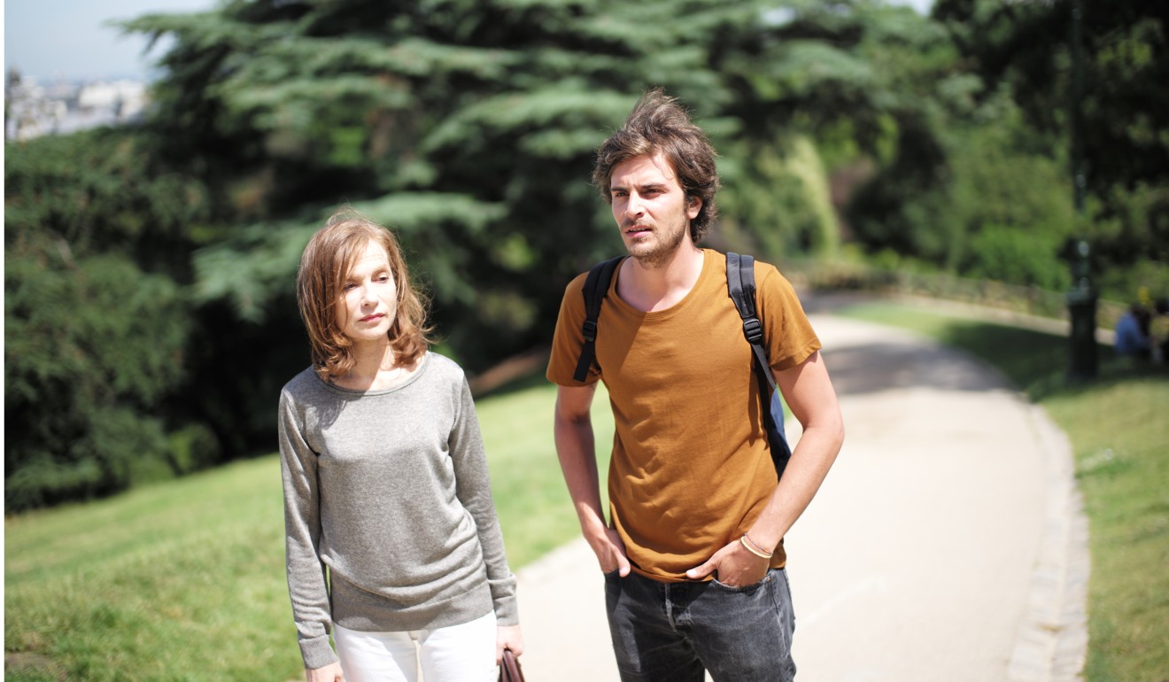 Isabelle Huppert (left) and Roman Kolinka in Things to Come.