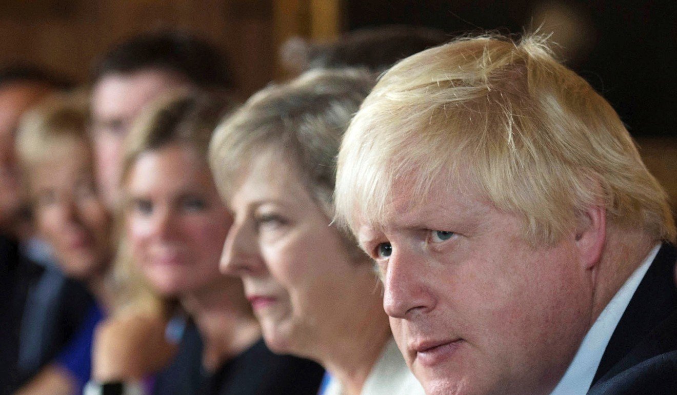Foreign Secretary Boris Johnson: ‘I am backing Theresa May’. Photo: Reuters