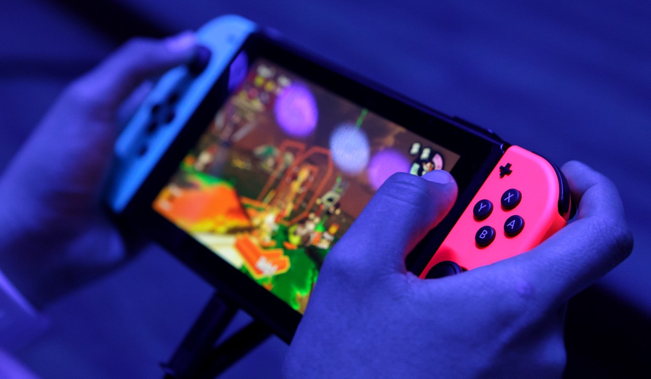 The Nintendo Switchhas become so populr that the company has increased production to meet the demand. Photo: Bloomberg
