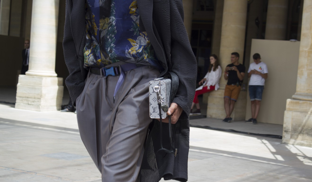 A look from Louis Vuitton Men's Fashion Week Spring-Summer 2018