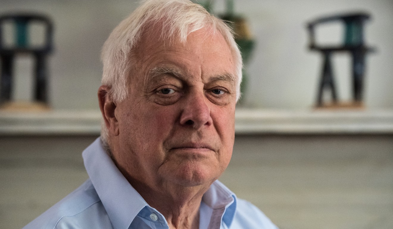 Chris Patten in his current home in London. Photo: AFP / CHRIS J RATCLIFFE / AFP PHOTO / CHRIS J RATCLIFFE