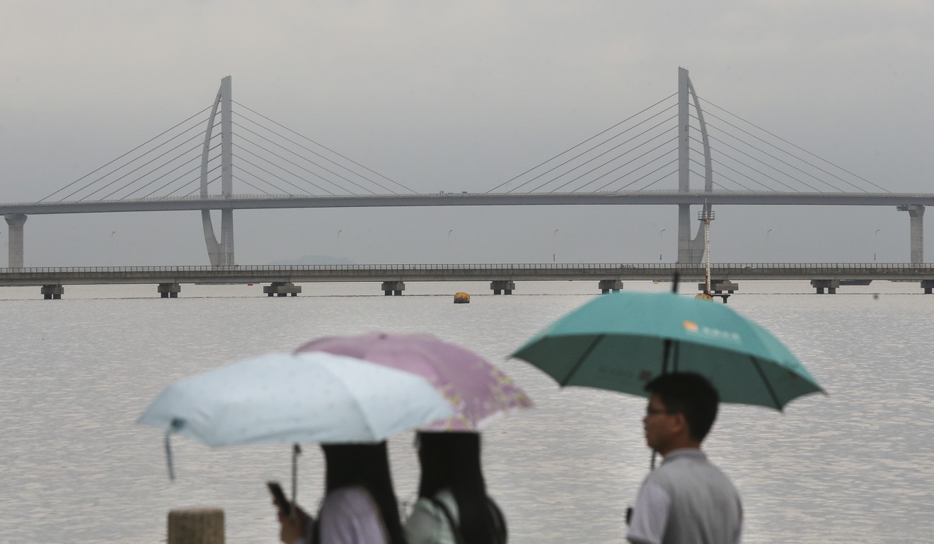 Xi may visit the Hong Kong-Zhuhai-Macau bridge site. Photo: Dickson Lee