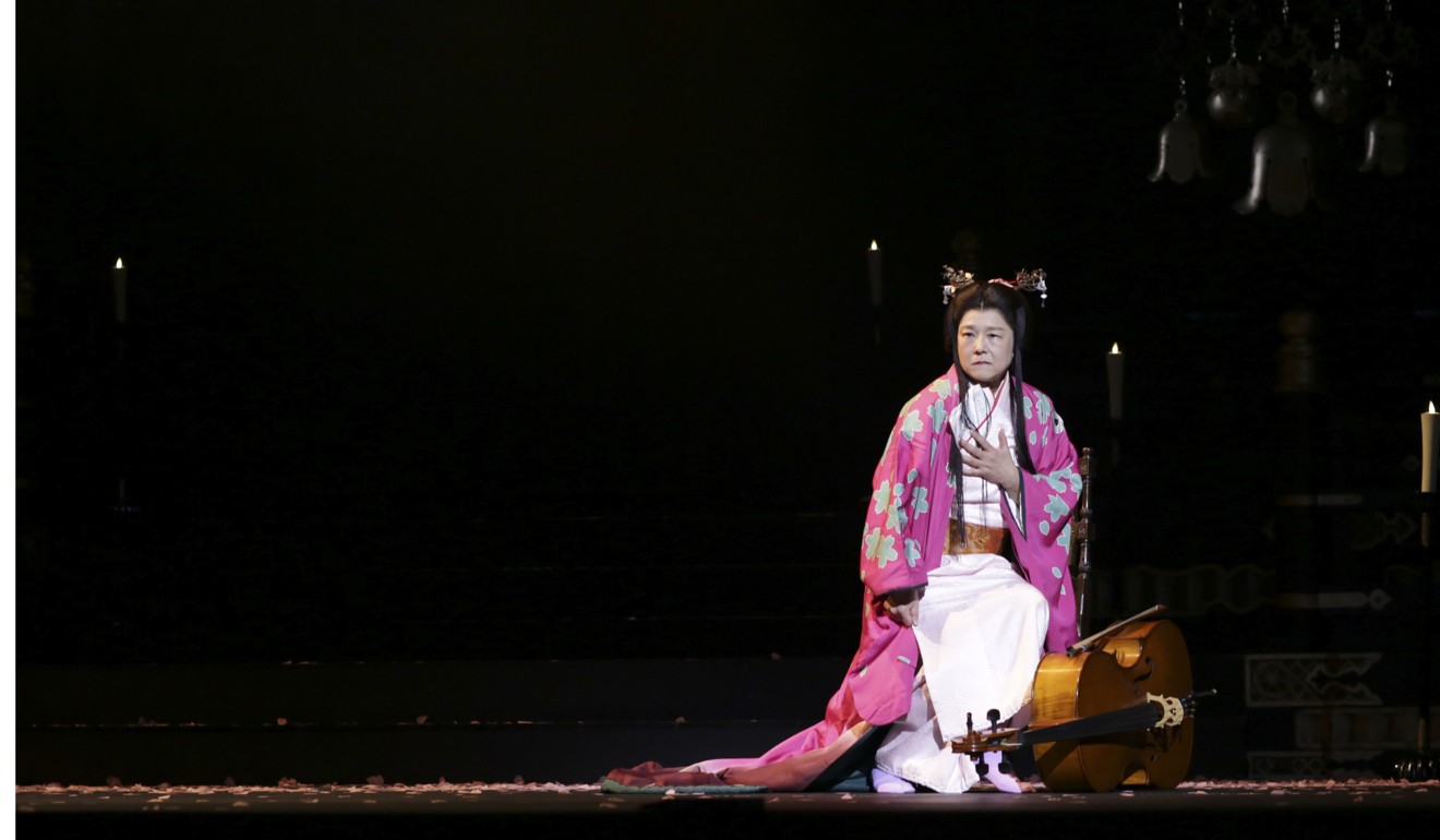 Japanese actress Yuko Tanaka says she still feels Ninagawa’s presence on stage. Photo: James Wendlinger