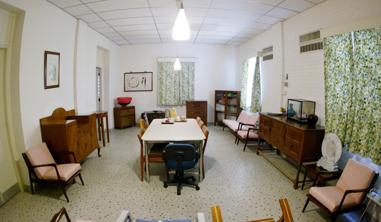 The basement of Lee Kuan Yew’s house at 38 Oxley Road, where early informal meetings of Singaporean independence leaders were held. Photo: Straits Times