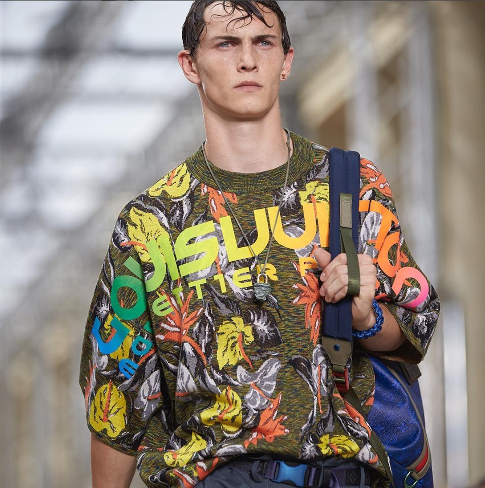 Flavour of the tropics from Louis Vuitton’s spring/summer 2018 collection. Photo: Instagram