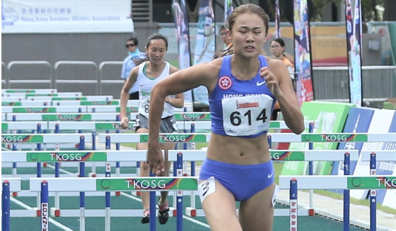 Lui Lai-yiu will represent Hong Kong in the women’s hurdles. Photo: Chan Kin-wa