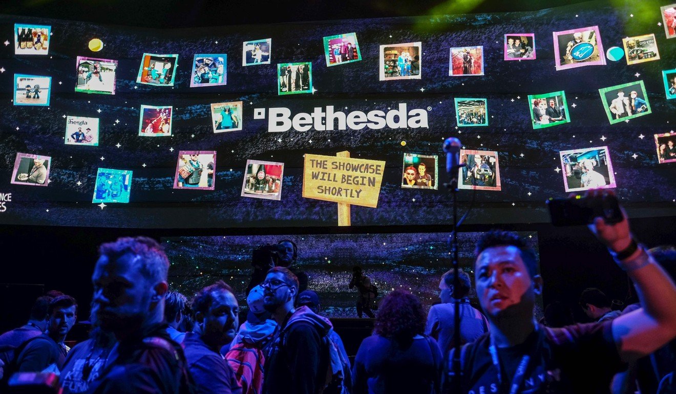 Bethesdaland, where the company showcased its new video game experiences at E3. Photo: AFP
