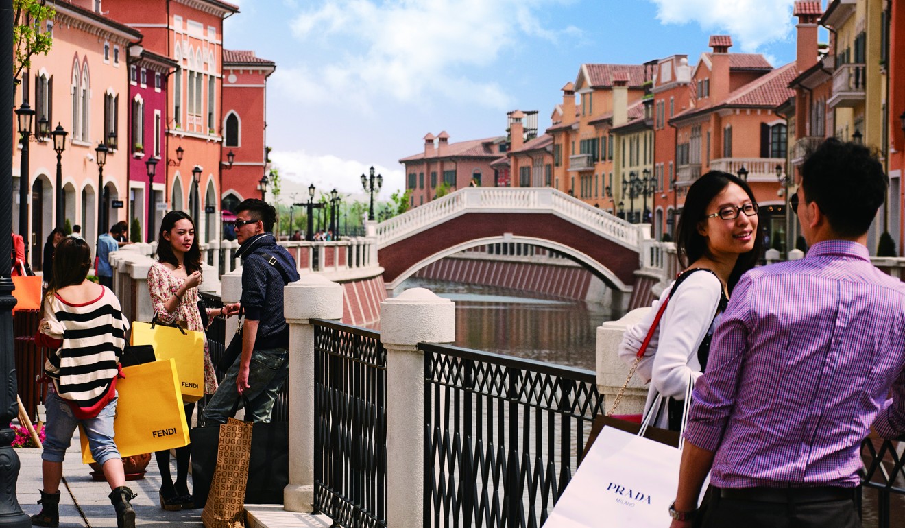 Florentia Village outlet is operated by Italian luxury discount mall operator RDM and state-owned Bailian Outlets Photo: SCMP handout