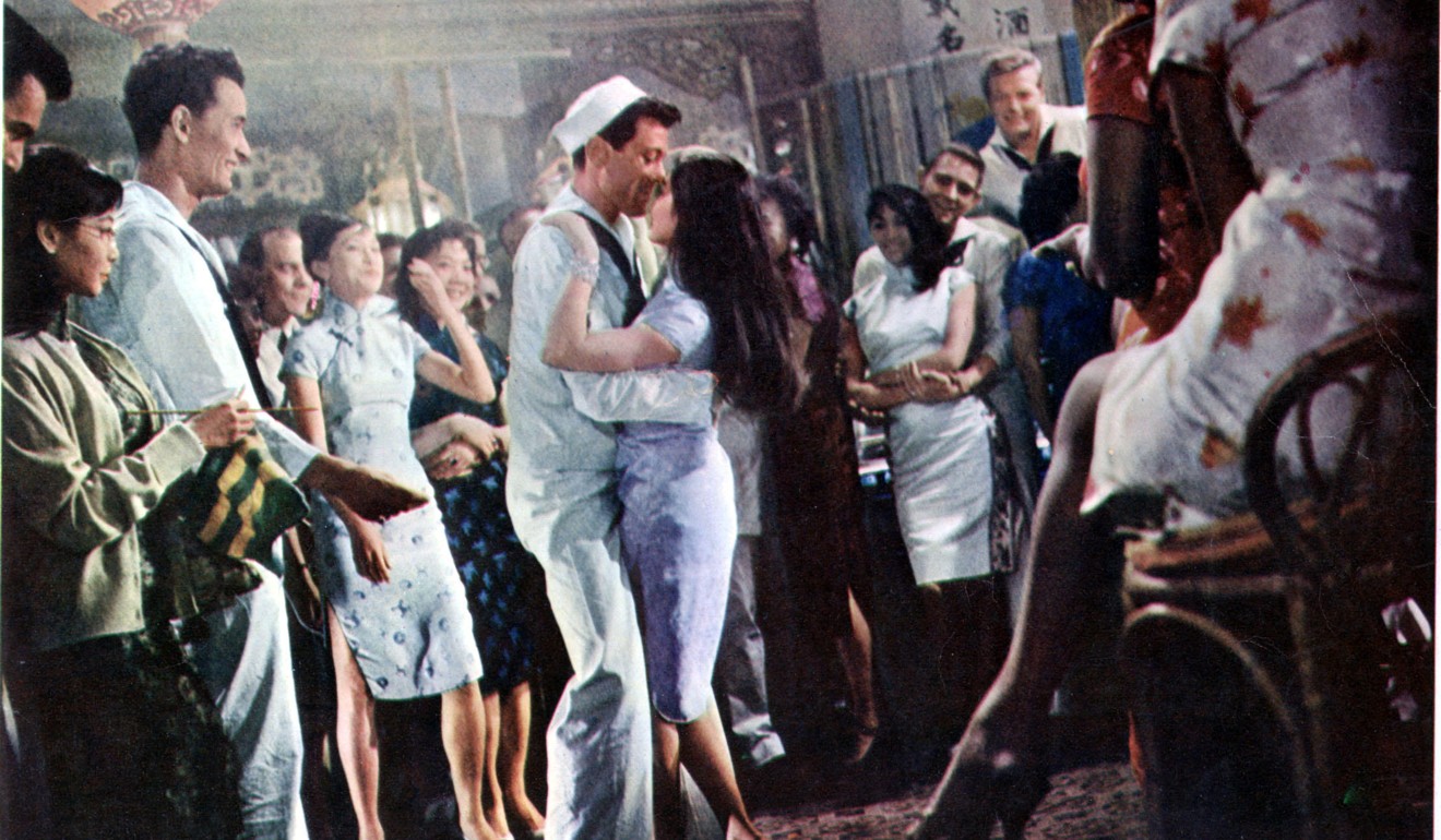 Nancy Kwan dances with a sailor in the screen version of The World of Suzie Wong. Photo: Alamy