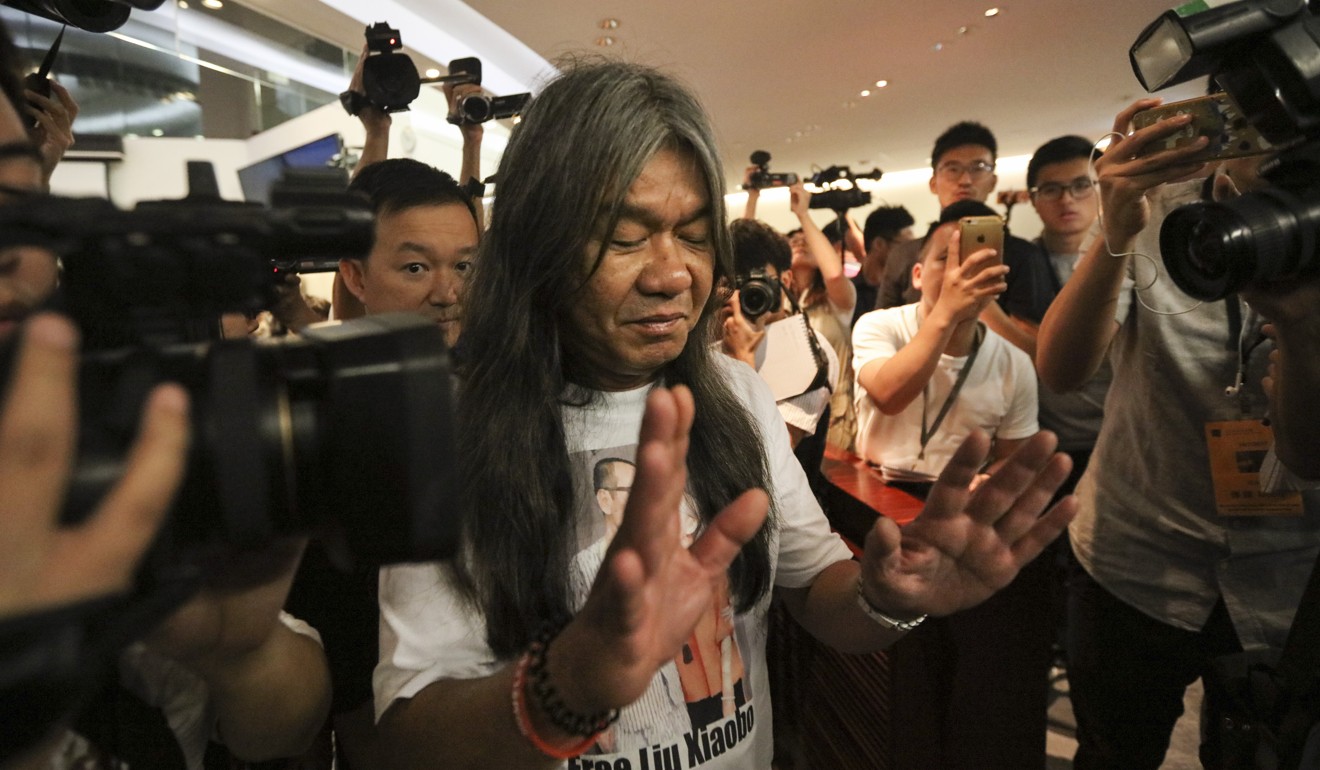 Leung Kwok-hung, one of four lawmakers who were disqualified. Photo: Felix Wong