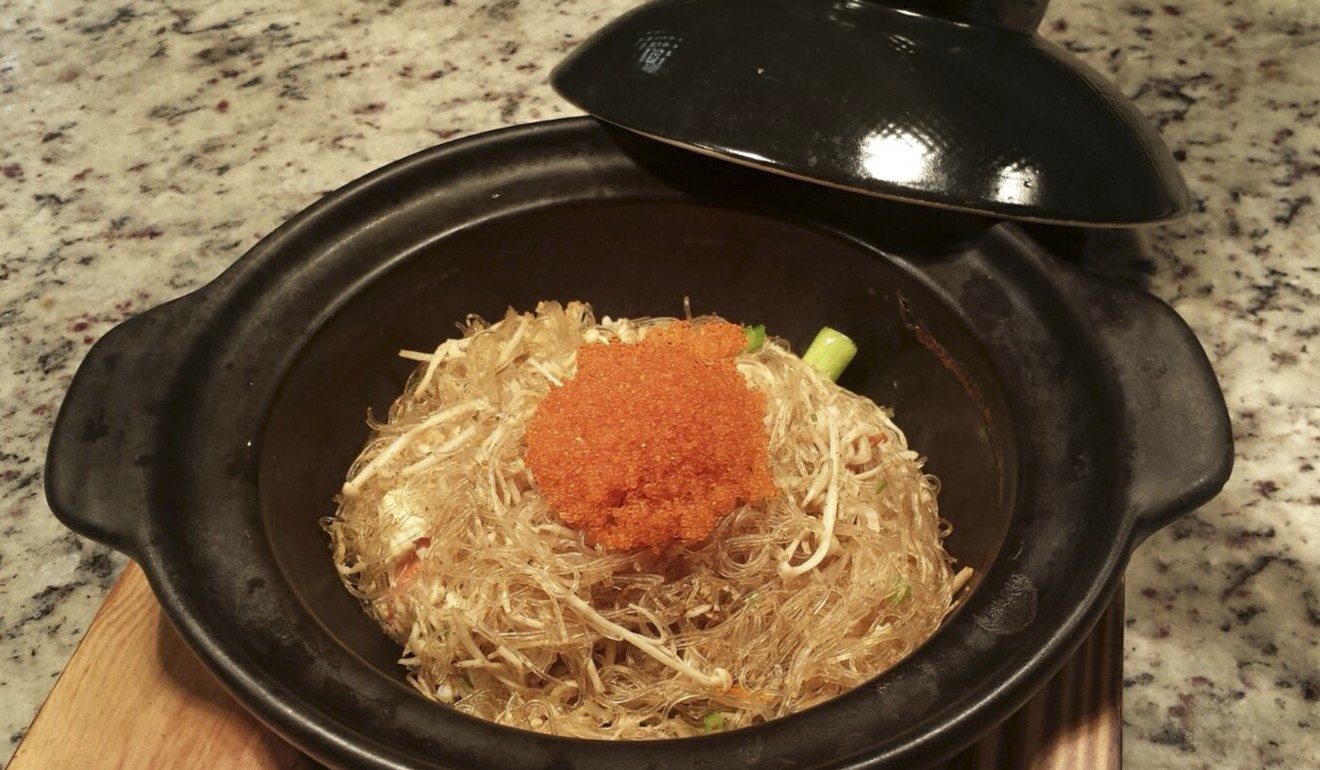 Alaskan king crab vermicelli was heavy on the noodles, with crab hard to find.