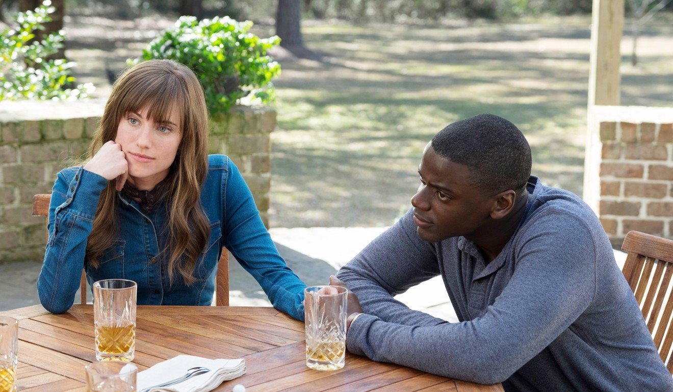 Allison Williams (left) and Daniel Kaluuya in Jordan Peele’s twisted comedy horror Get Out. Photo: Universal Pictures