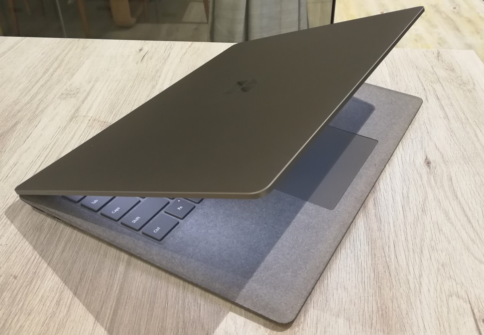 The device’s standard laptop design – as opposed to the more flexible Surface Book – means it works much better on your lap. Photo: Paul Mah