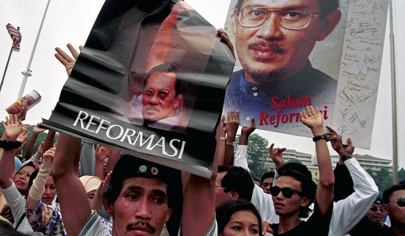The Reformasi movement captured the imagination of many Malaysians in the late 1990s. Photo: AP