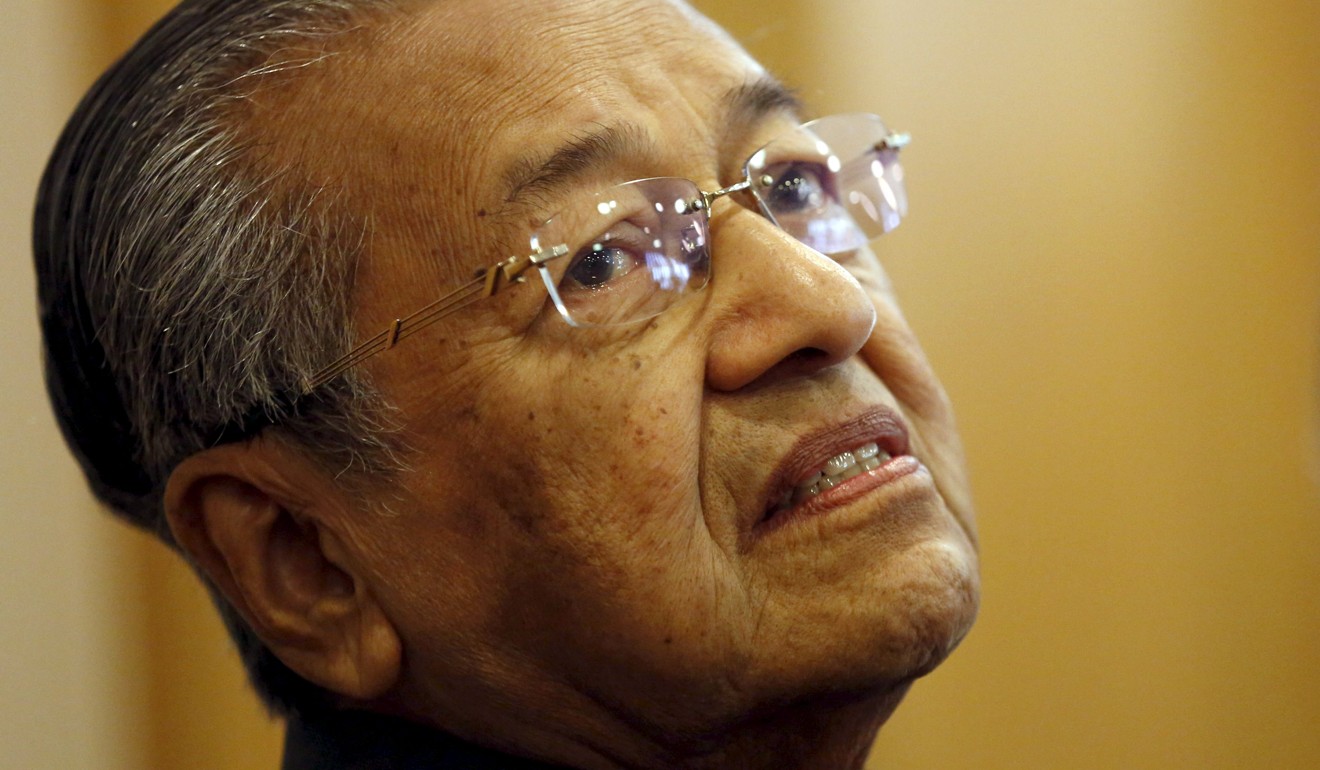 Malaysia's former prime minister Mahathir Mohamad is challenging Prime Minister Najib Razak with a new Malay-based party. Photo: Reuters