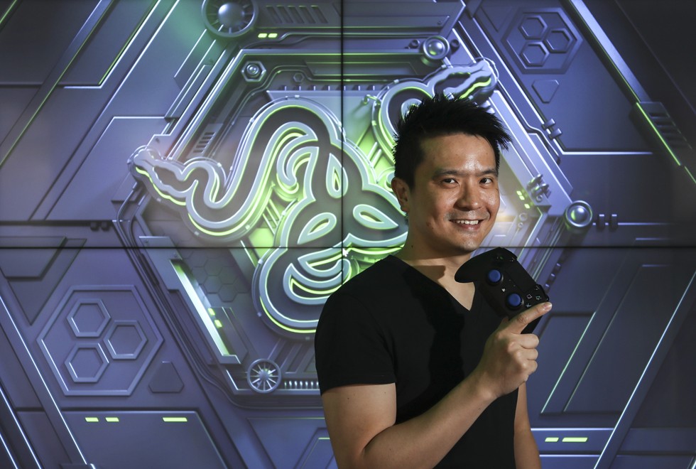 Razer co-founder and CEO Tan Min-liang has faith in the future of gaming. Photo: Nora Tam