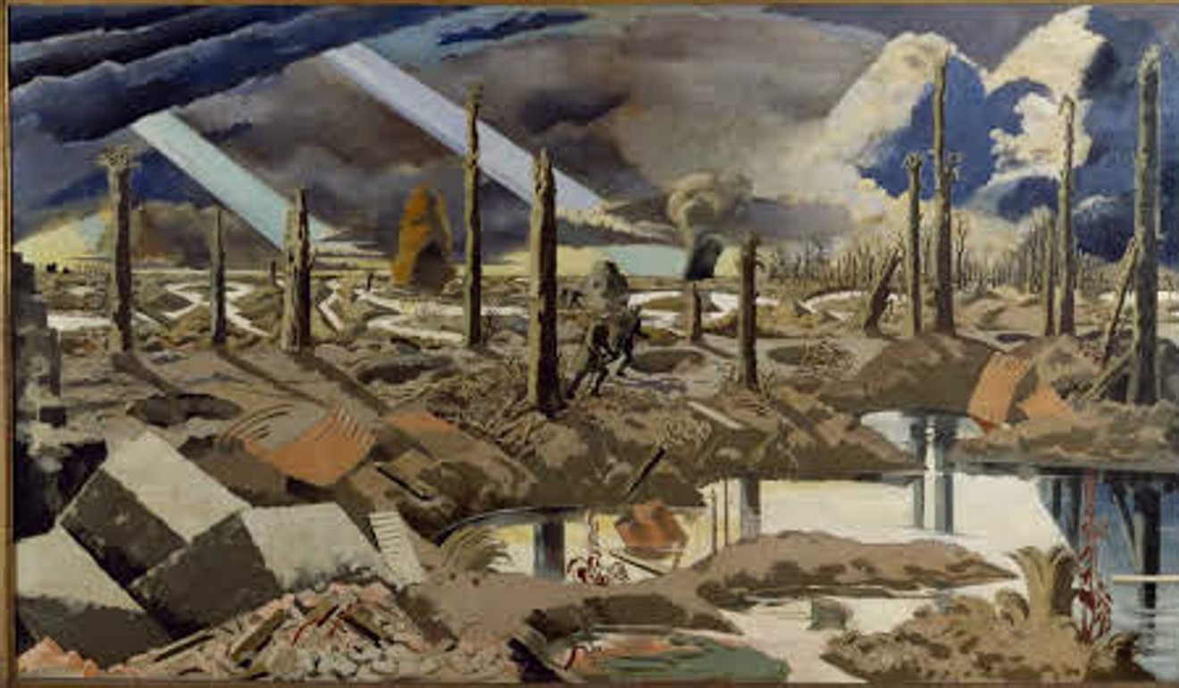 The Menin Road by Paul Nash depicts the horrors of the battlefield. Photo: Wikipedia
