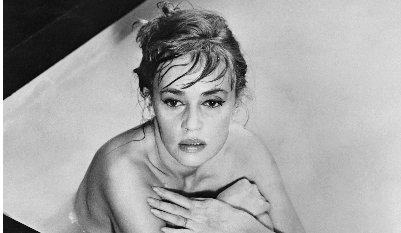 French actress Jeanne Moreau poses on the set of the film ‘Eva’ in 1961. File photo: AFP