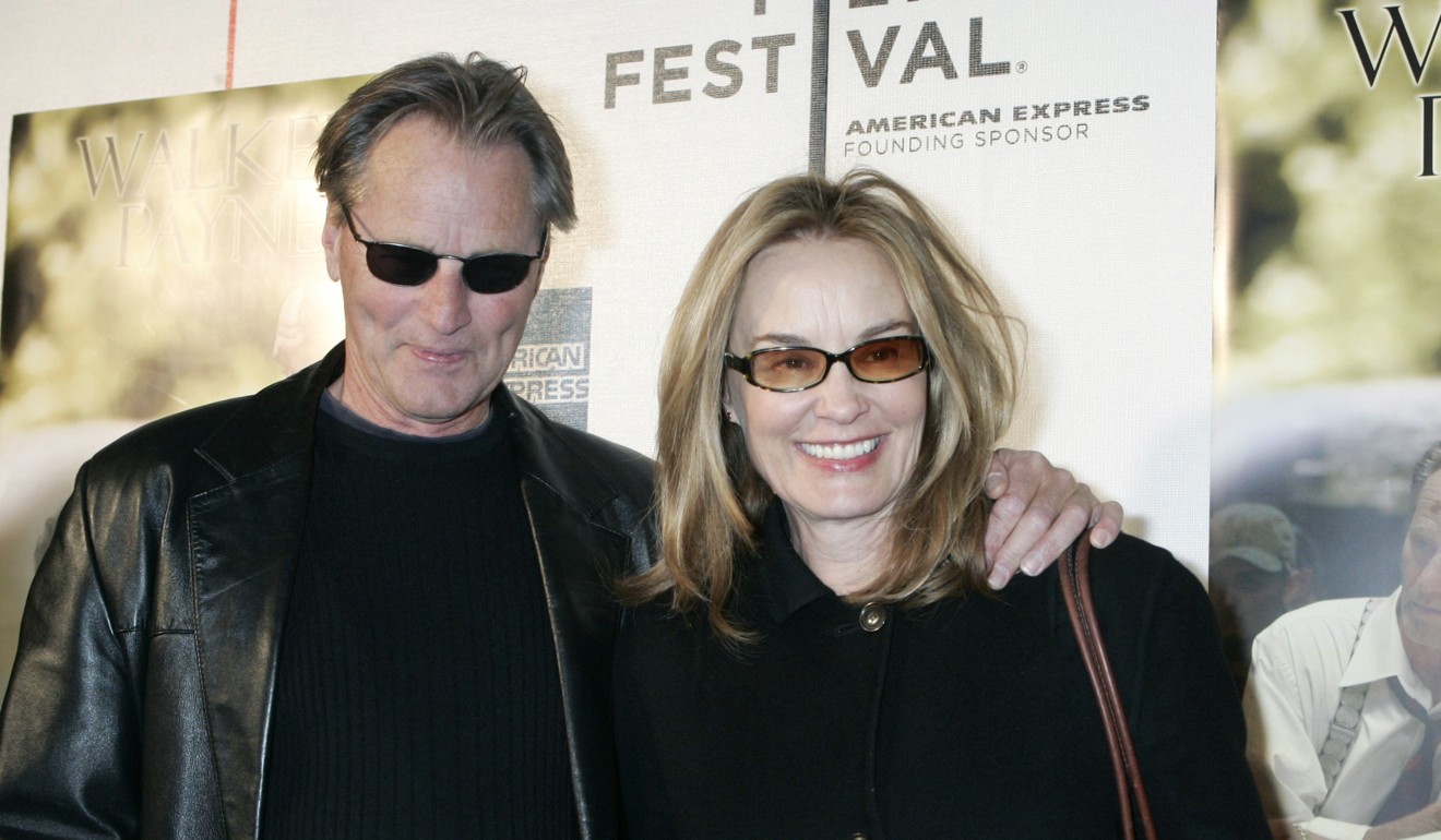 This April 26, 2006 file photo shows Sam Shepard and his long-time partner, the actress Jessica Lange, as they arrive to the premiere of his film, Walker Payne, in New York. Photo: AP