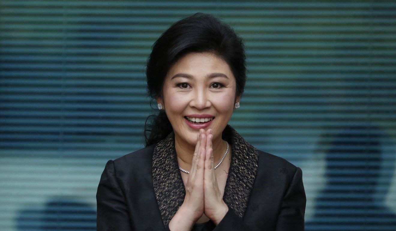 Thailand’s former prime minister Yingluck Shinawatra arrives at the Supreme Court. Photo: AP