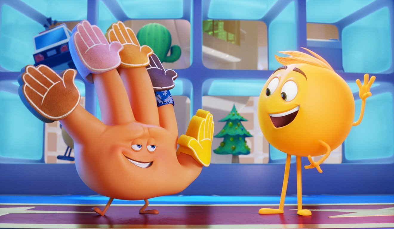 Gene with buddy Hi-5 (left), voiced by James Corden.