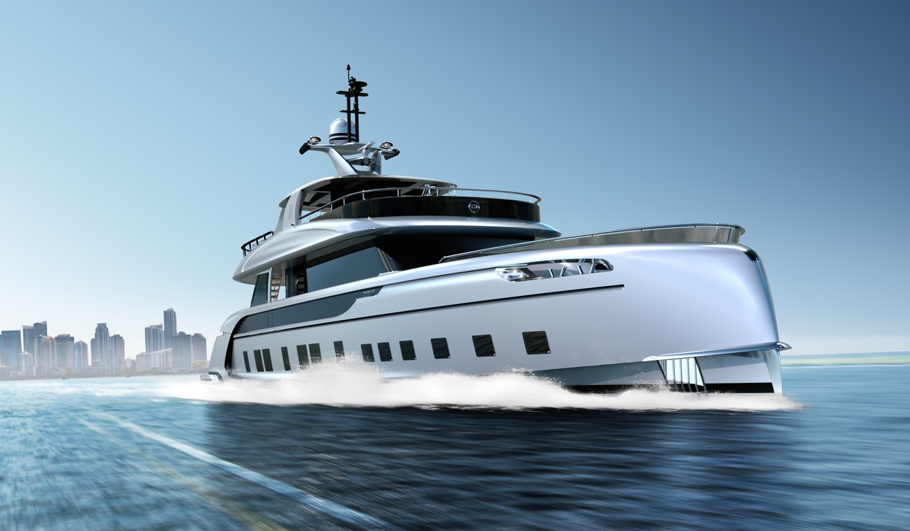 Porsche worked with yacht builder Dynamiq to create the 35-metre GTT 115, which can reach up to 21 knots, along with a range that enables Atlantic crossings.