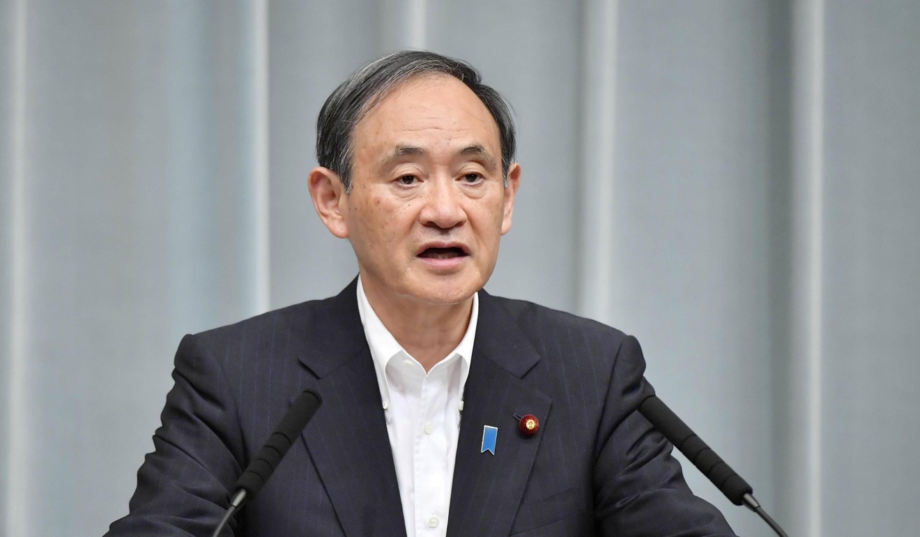 Yoshihide Suga, speaking on behalf of the Japanese government, described China’s actions as ‘extremely regrettable’. Photo: Reuters