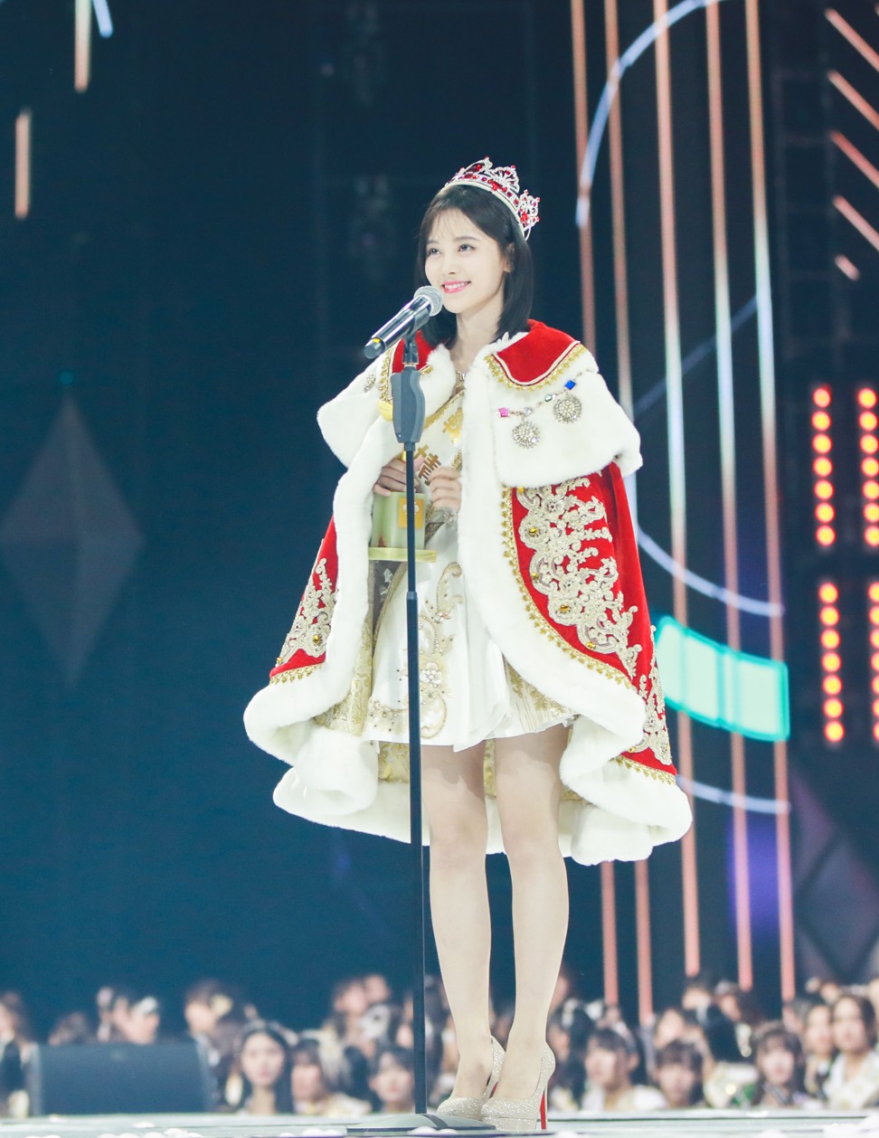 Champion Ju Jingyi has won the election for the past two years. Photo: SNH48 Group
