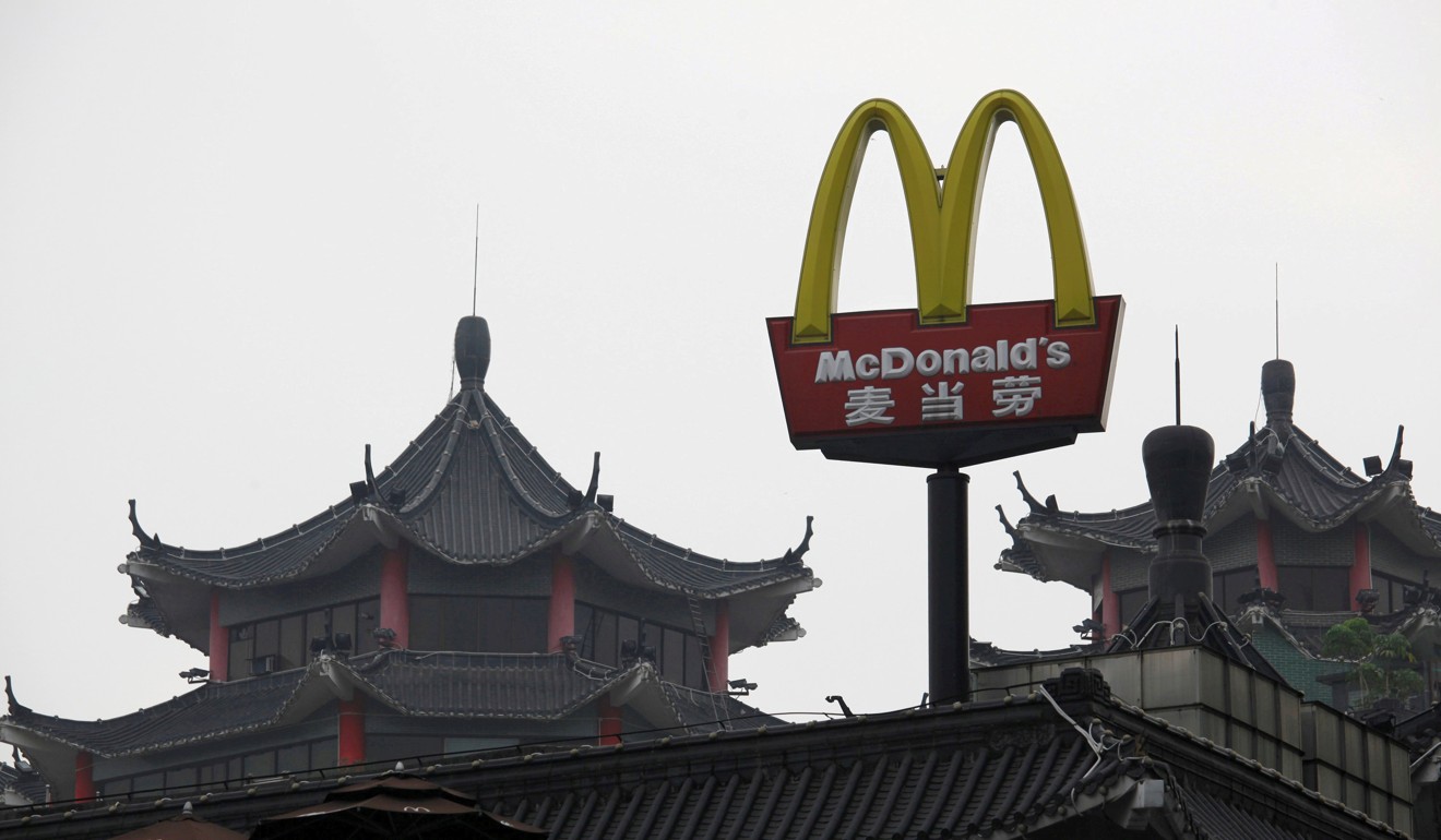 The first McDonald’s on the mainland opened in Shenzhen in 1990. Photo: Reuters