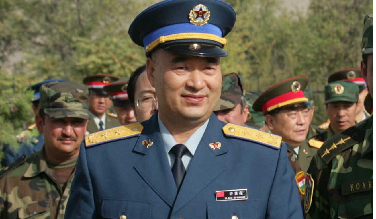 Xu Qiliang, then deputy chief of the People's Liberation Army General Staff Department, pictured in Tajikistan in 2006. Photo: AP